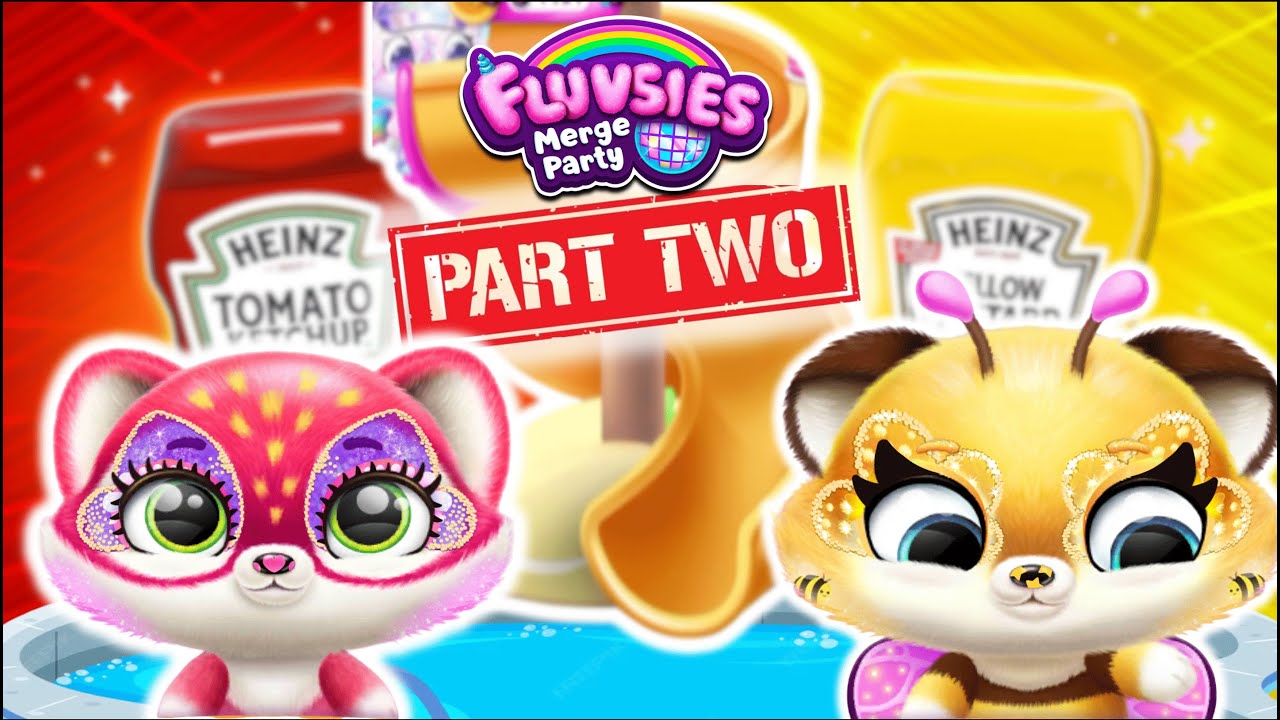 Fluvsies Pool Party Gone Wrong! 🌊🍅 Ketchup vs Mustard | Part 2 Adventure & Play Pretend