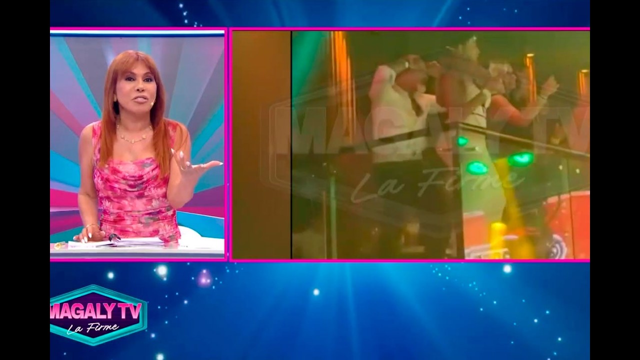Magaly Medina se burla tras ver a Carlos Alcántara con jovencitas: 