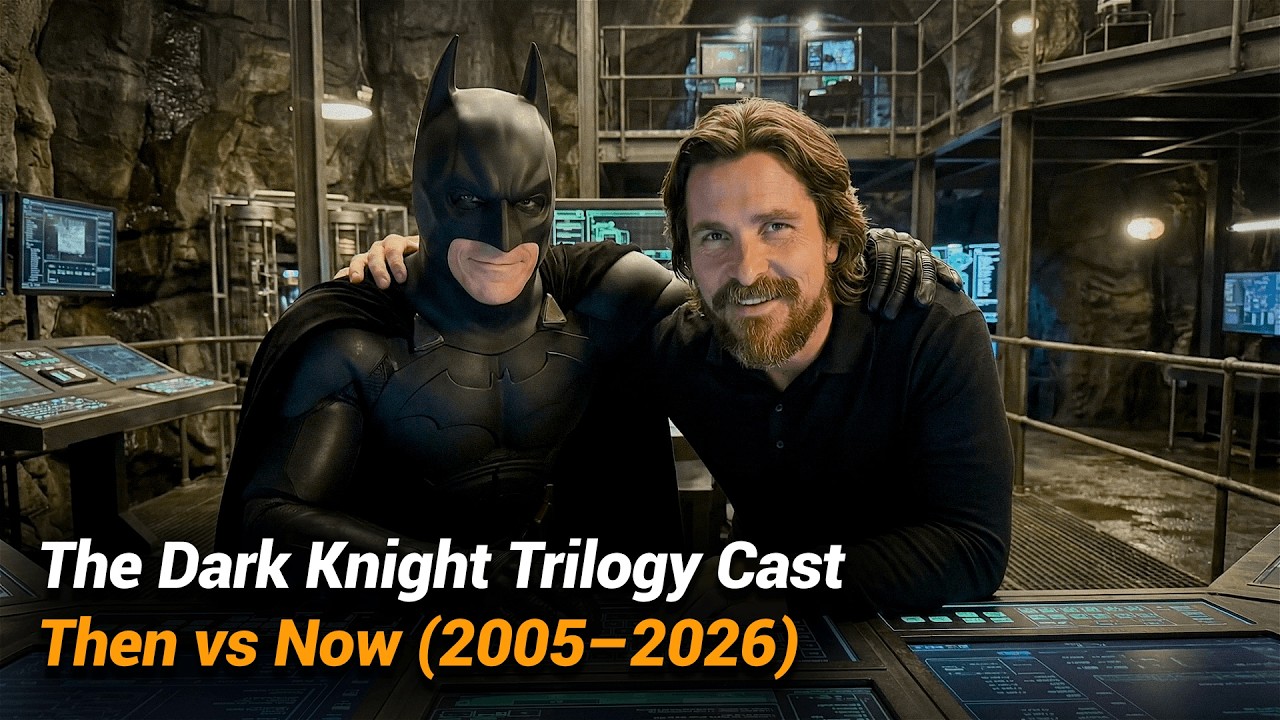 The Dark Knight Trilogy Cast &mdash; Then vs Now (2005&ndash;2026) 🦇