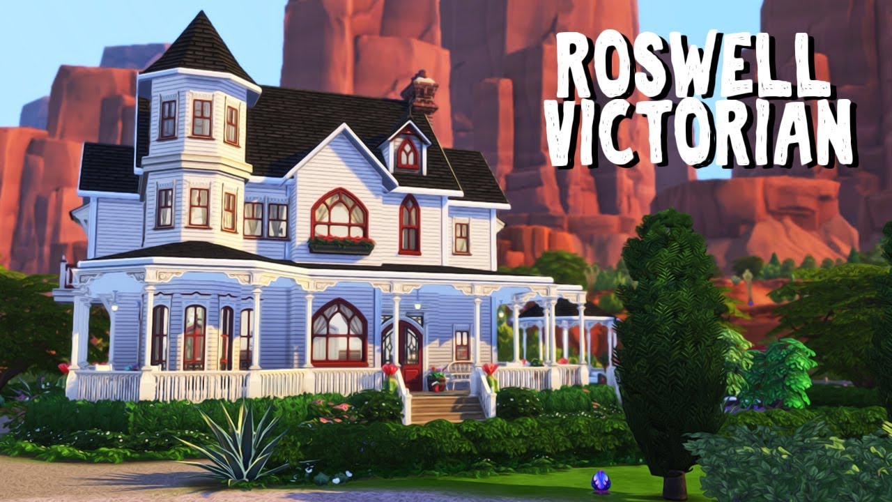 Roswell Victorian 🌵 || The Sims 4: Speed Build