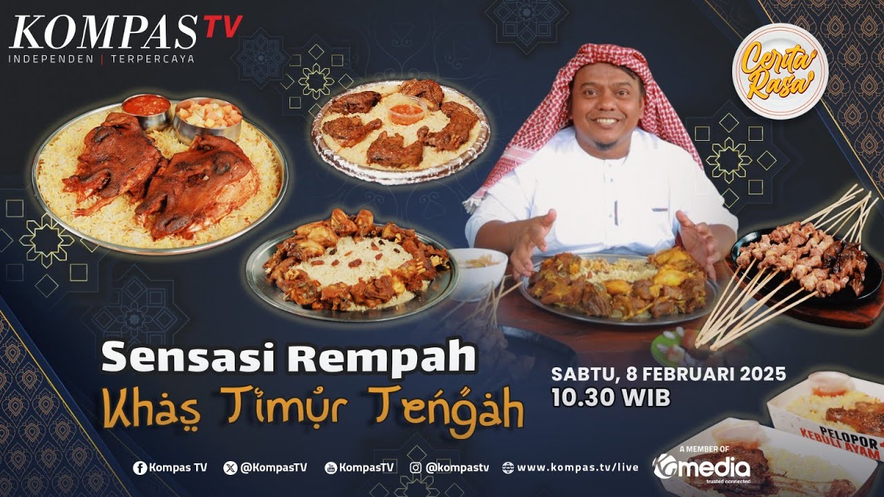 LIVE - Sensasi Rempah Khas Timur Tengah I CERITA RASA