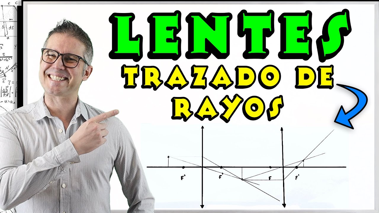 Trazado de RAYOS en LENTES Convergentes y Divergentes FÍSICA EVAU
