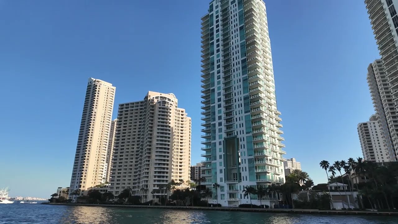 Első utazásunk az Usába. Miami kikötő, hajós városnézés. 2. Rész