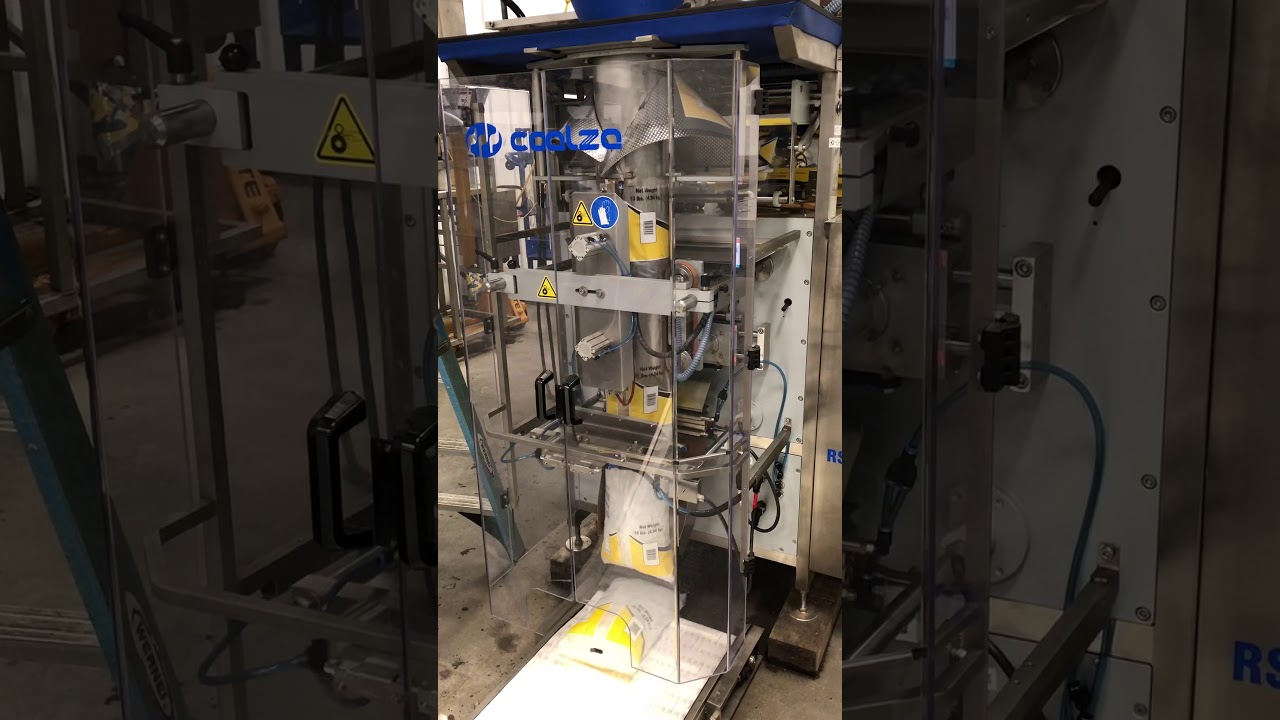 Coalza Model RS-300 - Ice Factory producing 10lb bags at 28BPM