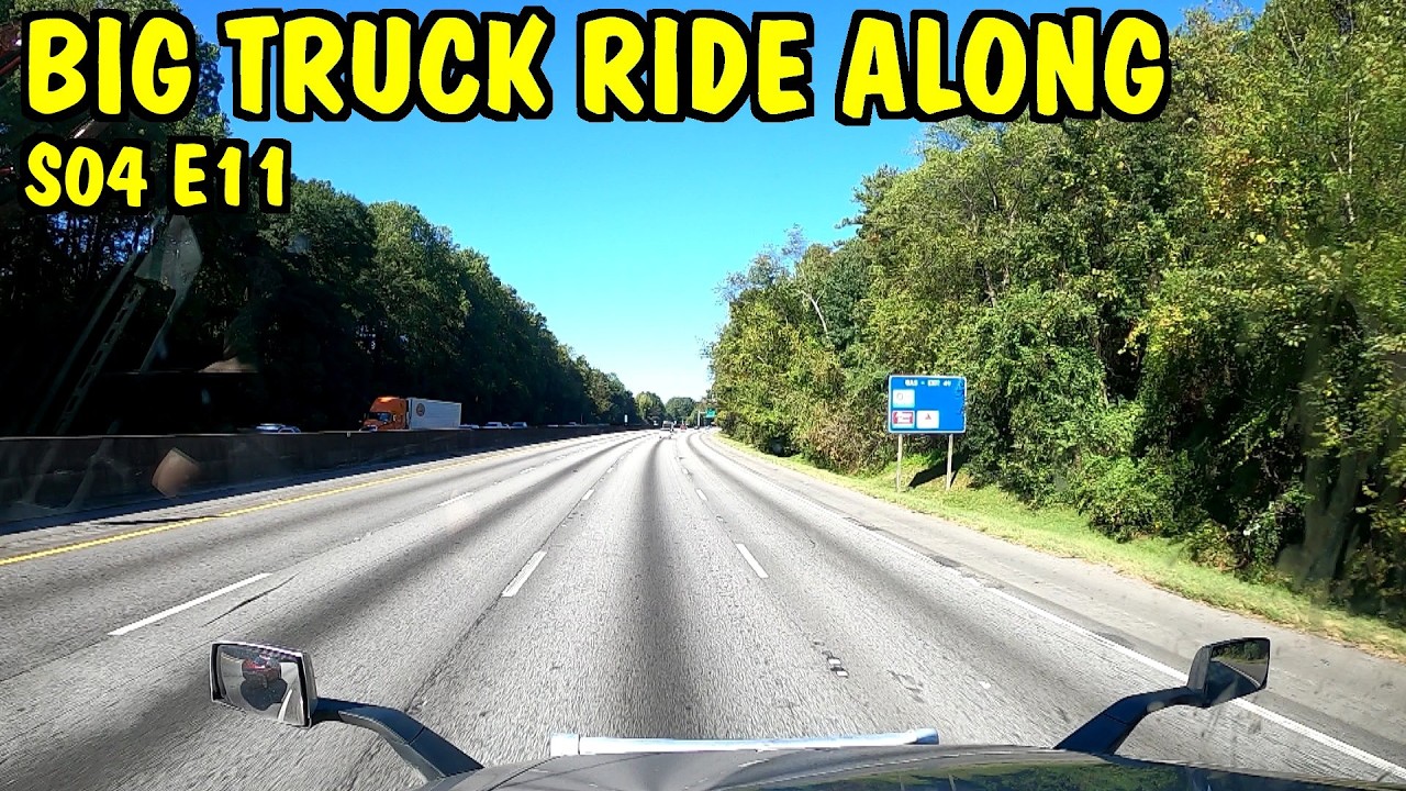 BIG TRUCK RIDE ALONG S04 E11 - I85 Through Atlanta Georgia