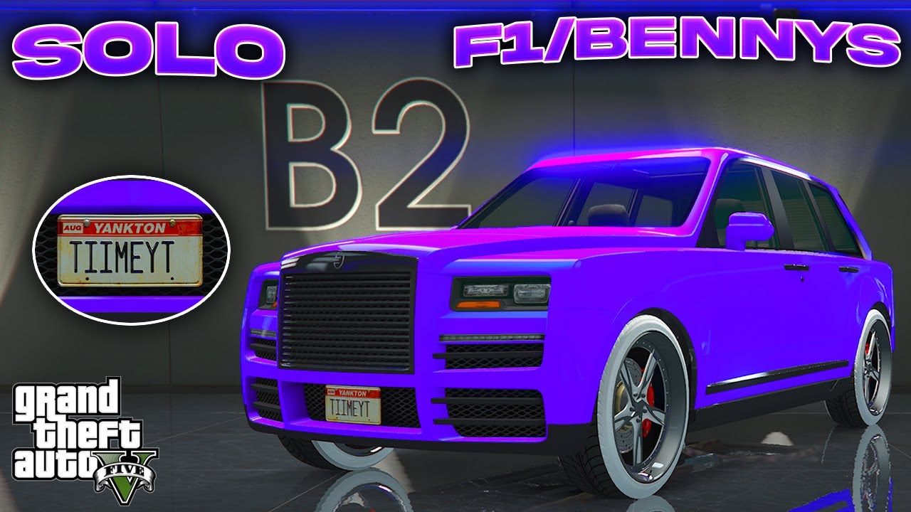 SOLO F1/Bennys Merge Glitch In GTA 5 online (ALL CONSOLES)