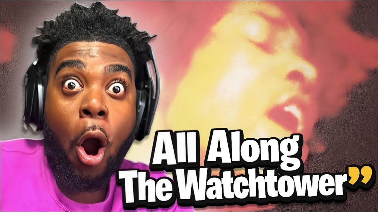 Black Man’s First Time Hearing Jimi Hendrix – All Along The Watchtower…Beautiful!!
