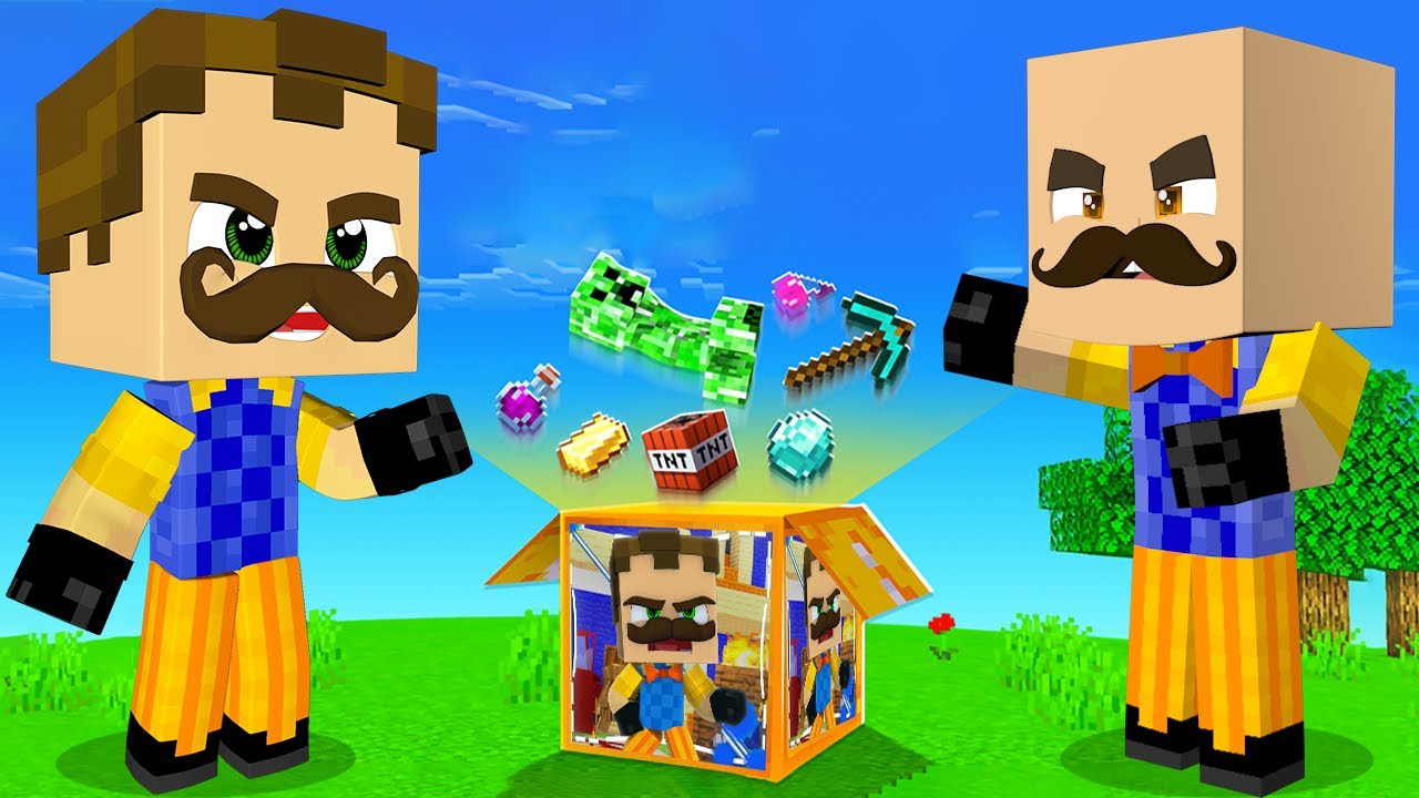 ჯუმბერიკოს იღბლიანი ბლოკი Minecraft-ში!