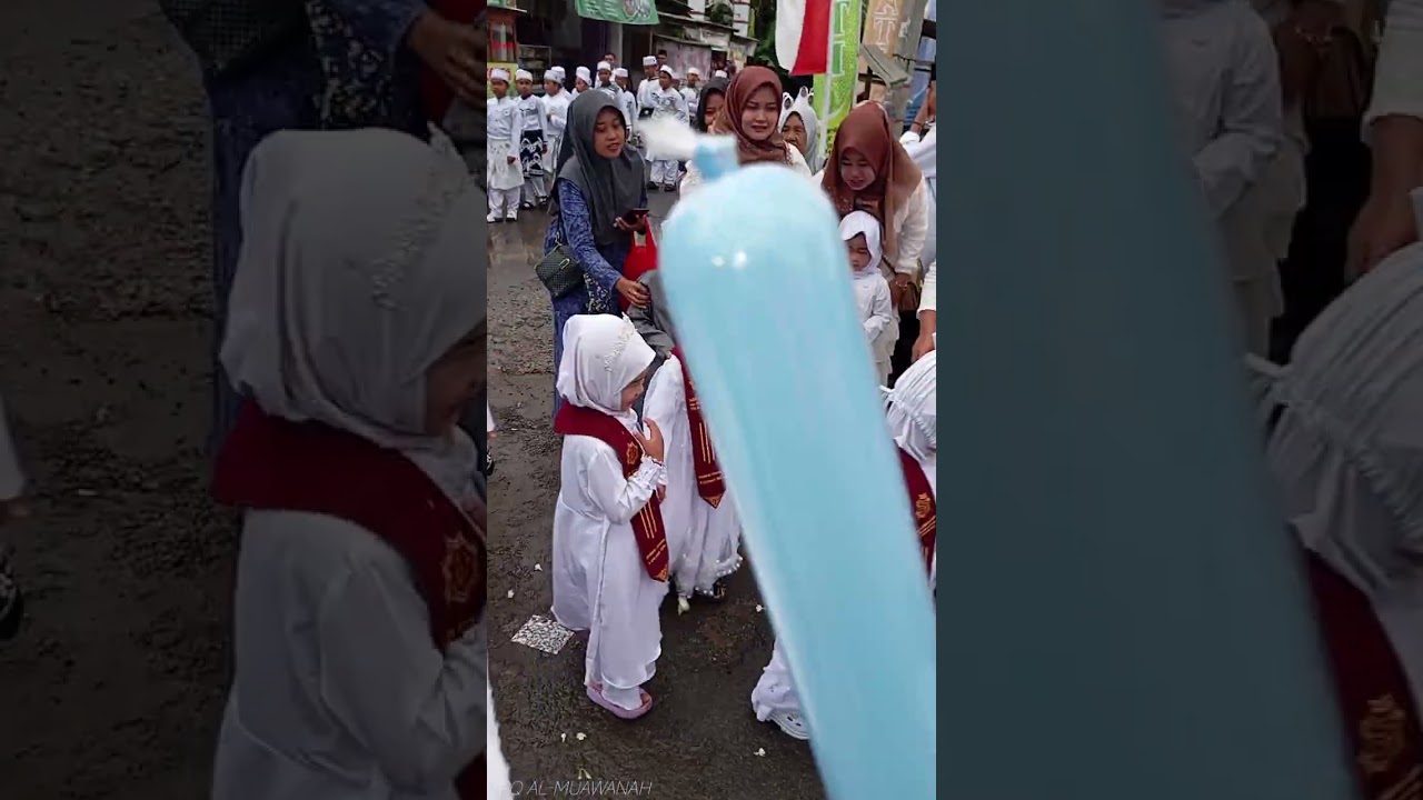 Tabur bunga dalam rangka Haflah Akhirussanah ke XXX #TPQ ALMUAWANAH KENDALREJO