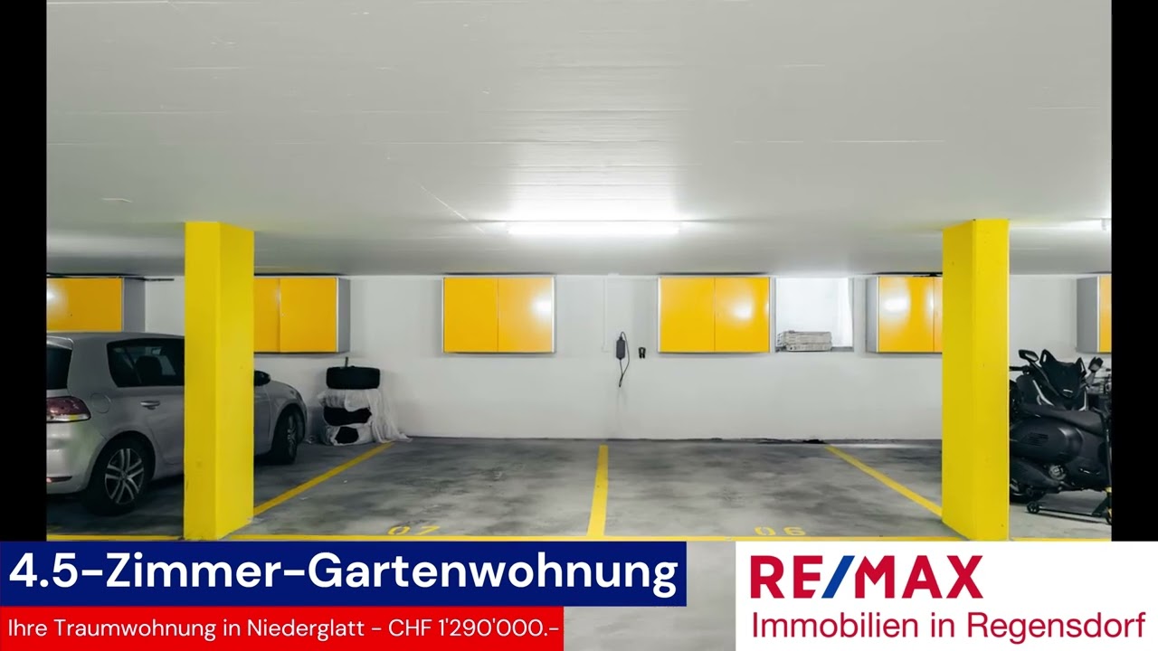 4.5-Zimmer-Gartenwohnung in Niederglatt