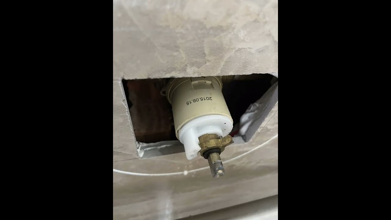 How to easily fix hot water from your shower? Adjust your Delta cartridge rp70538.