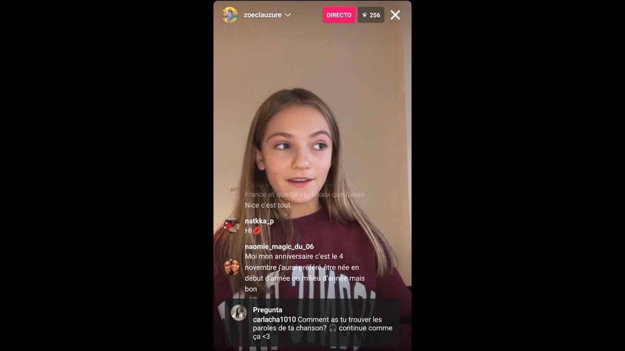 Zoé Clauzure (🇨🇵 JESC 2023) - Livestream on Instagram (22/10/2023)
