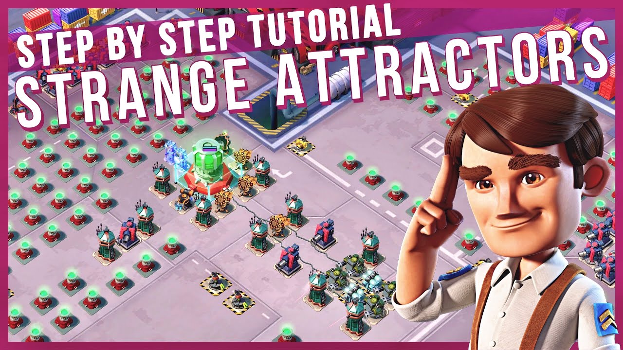 STRANGE ATTRACTORS - step by step TUTORIAL 😎 how to SOLO // BOOM BEACH operation gameplay/strategy