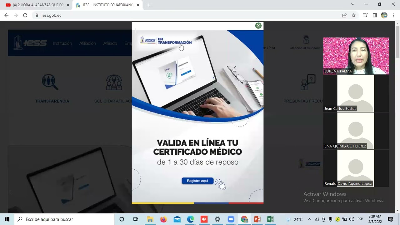 Curso de N&Oacute;MINA I Ecuador