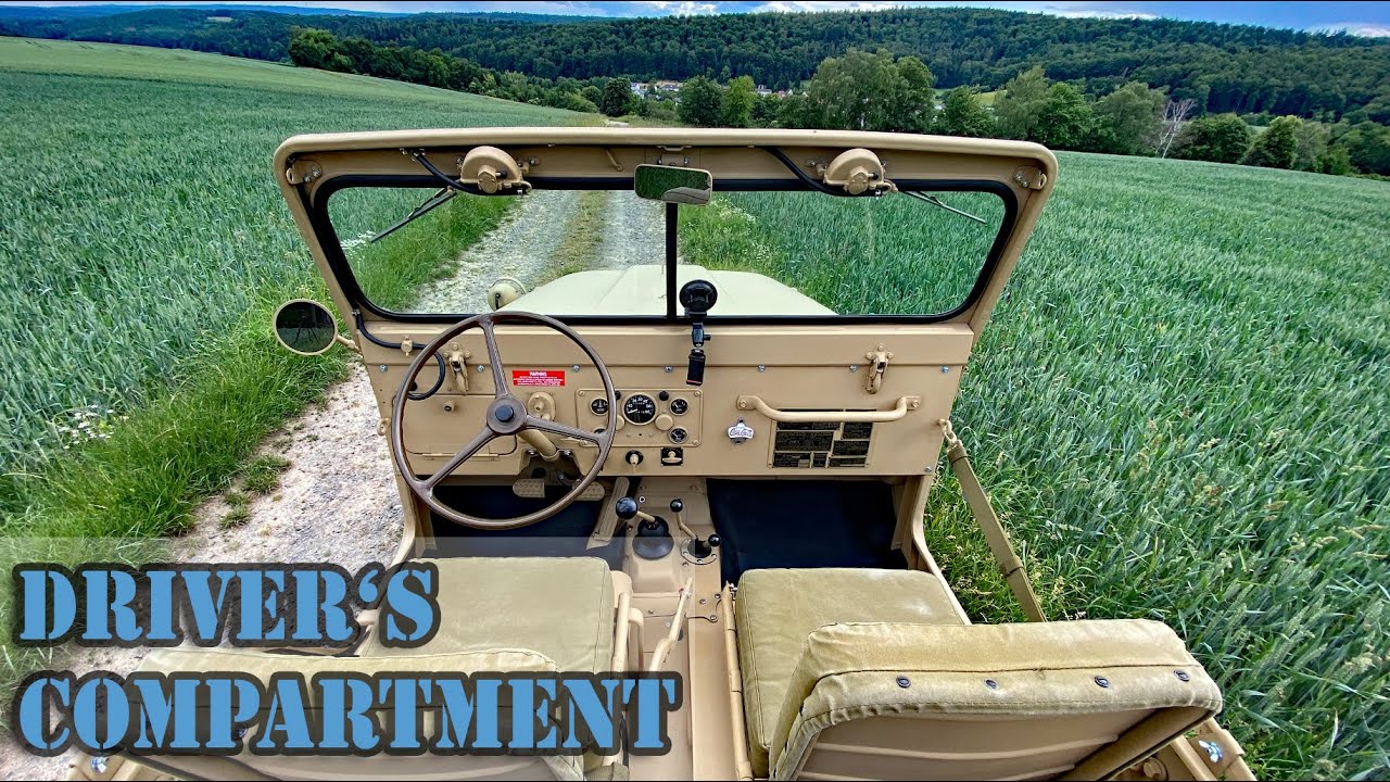 Willys Jeep M38A1 | DRIVERS COMPARTMENT