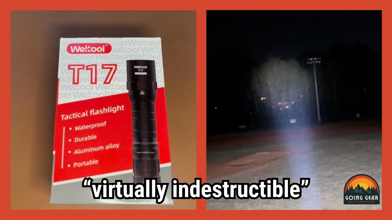 Almost Indestructible - Unboxing the Weltool T17 Tactical Flashlight