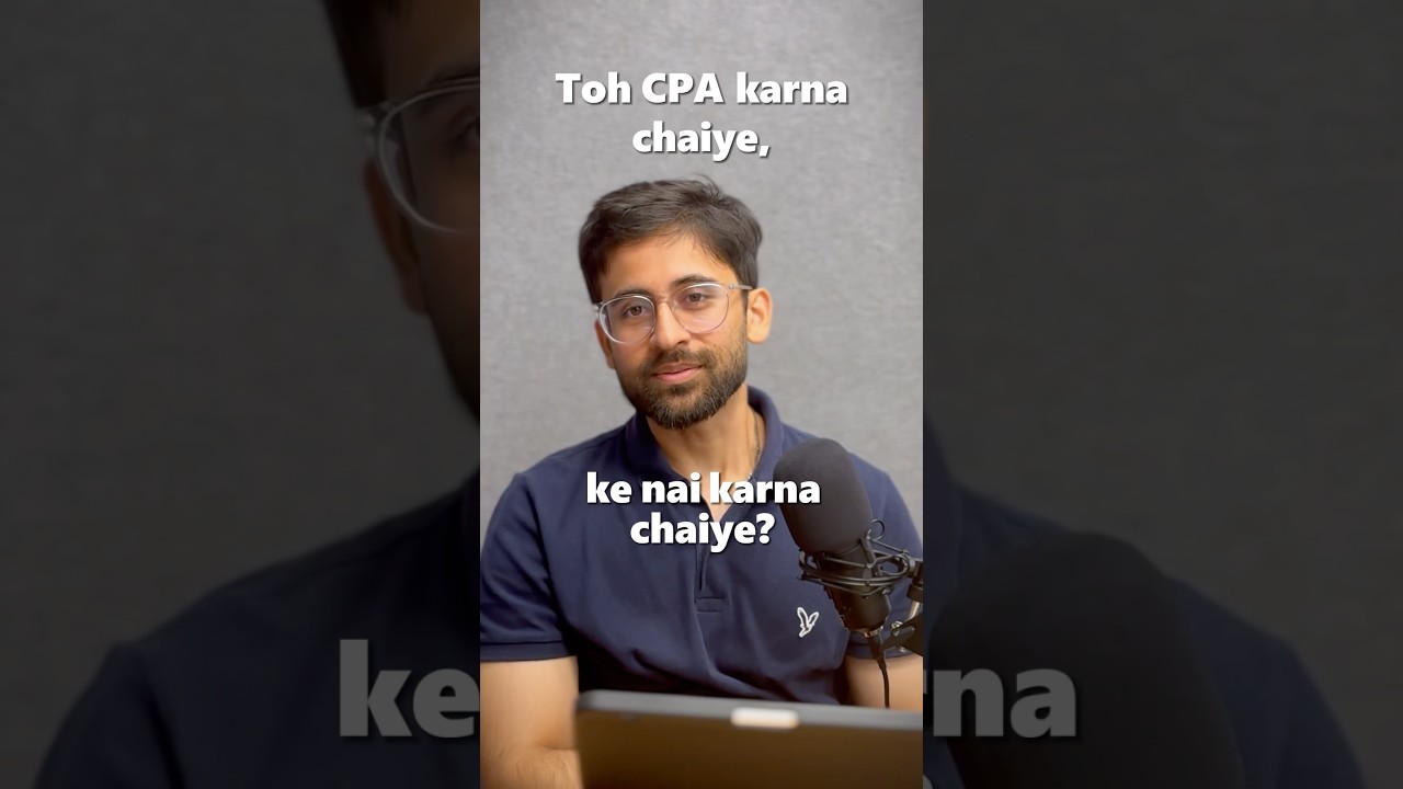 CPA karna chaiye ki nahi? #cpa #certifiedpublicaccountant #ca