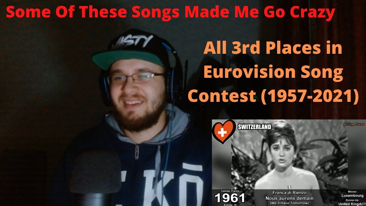 Some Of These Songs Made Me Go Crazy / All 3rd Places in Eurovision Song Contest (Reaction)