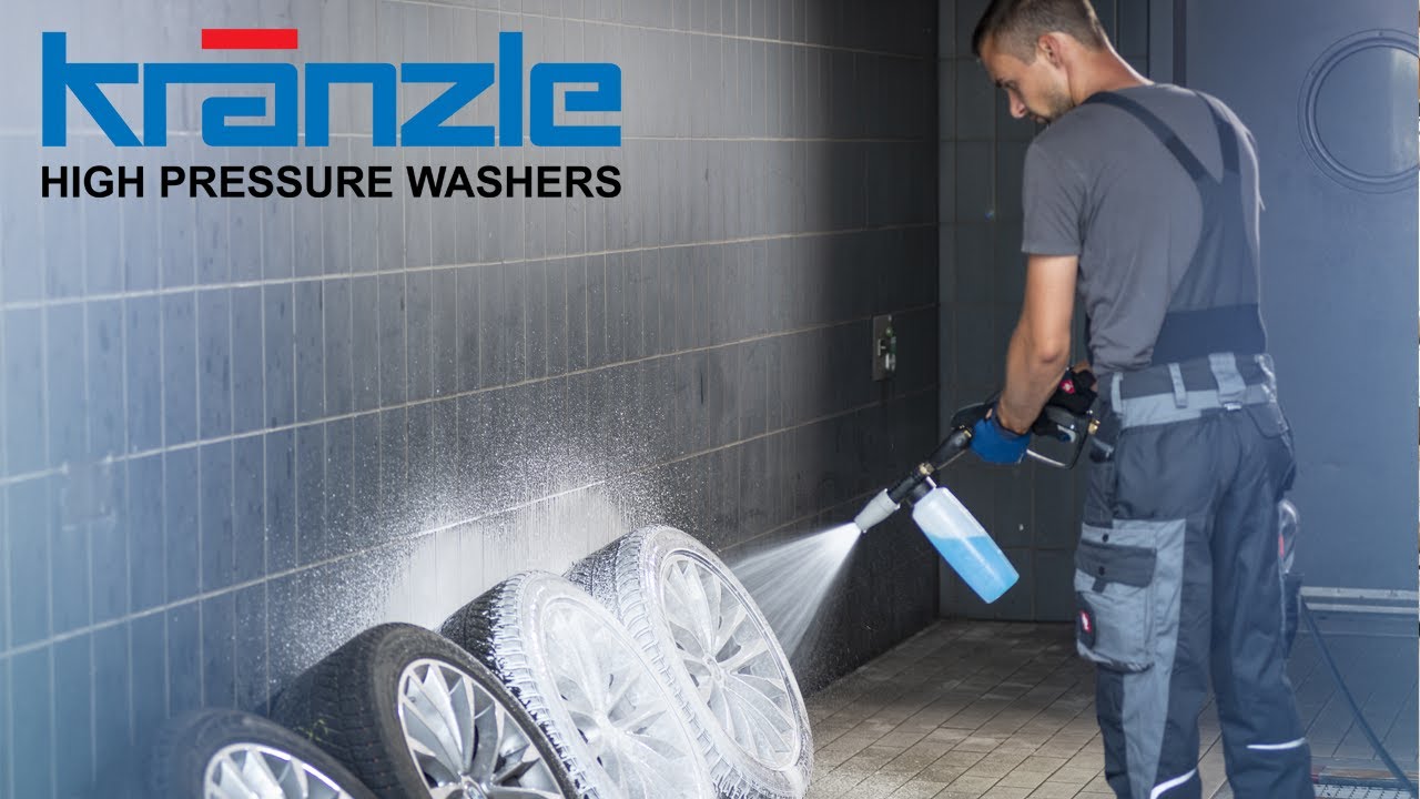 Wheel Cleaning with Kranzle High Pressure Cleaner and Accessories