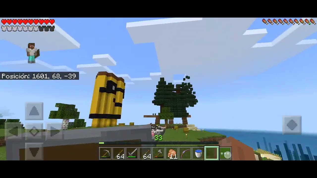 Jugando Minecraft survival parte 59(lo siento por las voces de fondo es mi hermano)
