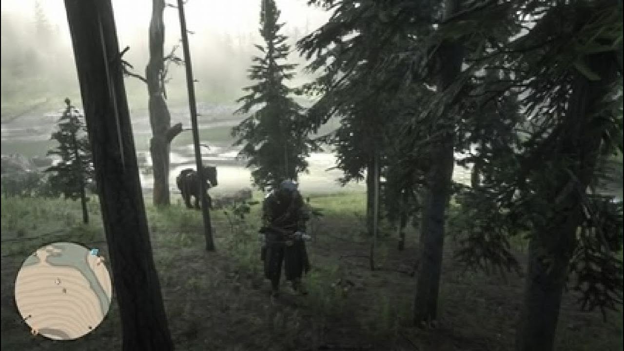 Red Redemption passeando pelo mapa