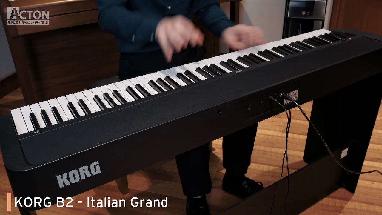 KORG B2 B2SP Italian Grand demo  - Julliard's Pianist WangKe Plays the Entry Level Digital Piano
