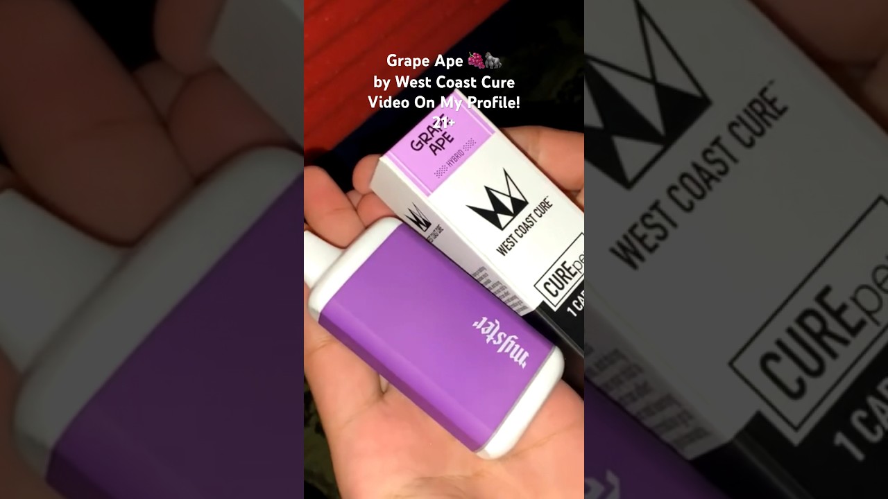 Grape Ape 🍇🦍 by West Coast Cure (Video On My Profile) #shorts