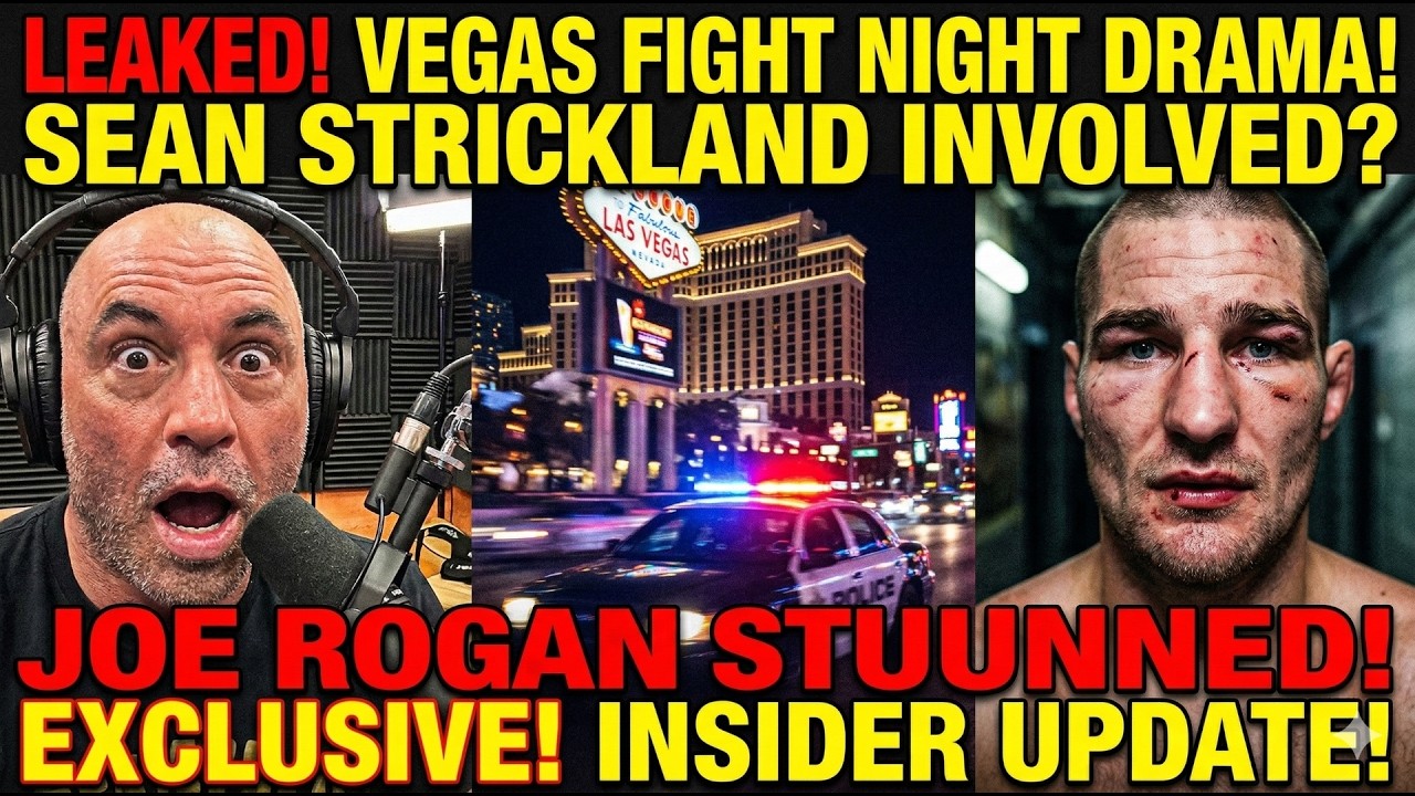 Khamzat Chimaev ARRESTED After Brutal Altercation with Sean Strickland!