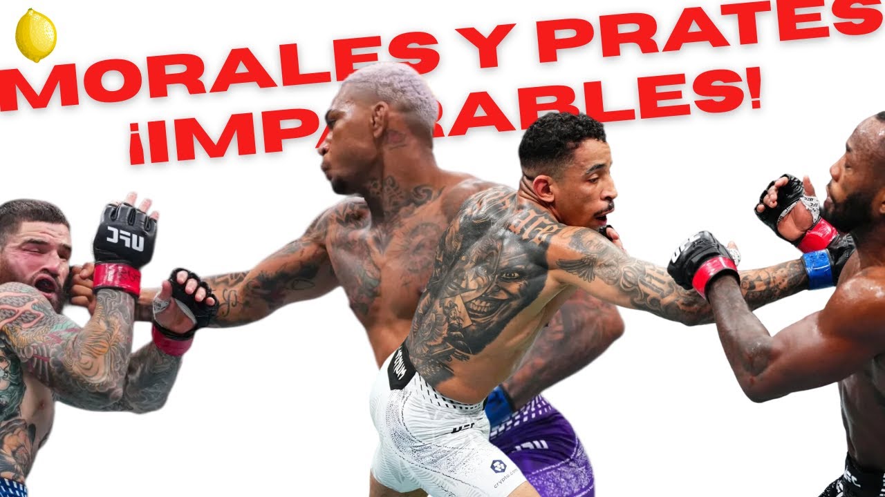 ¡INCREÍBLE! Prates y Morales dominan UFC 322… ¿Quién es el próximo retador al cinturón?