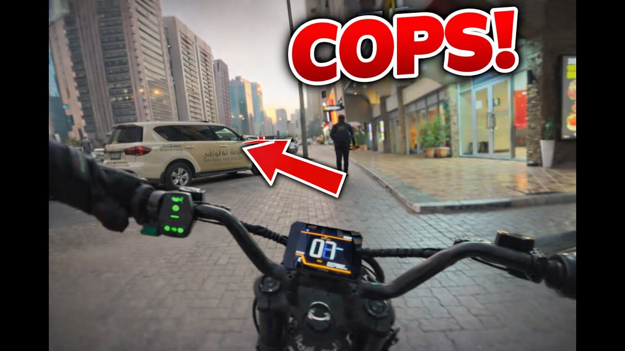 Cruising the Streets of Abu Dhabi on E-Bikes ⚡