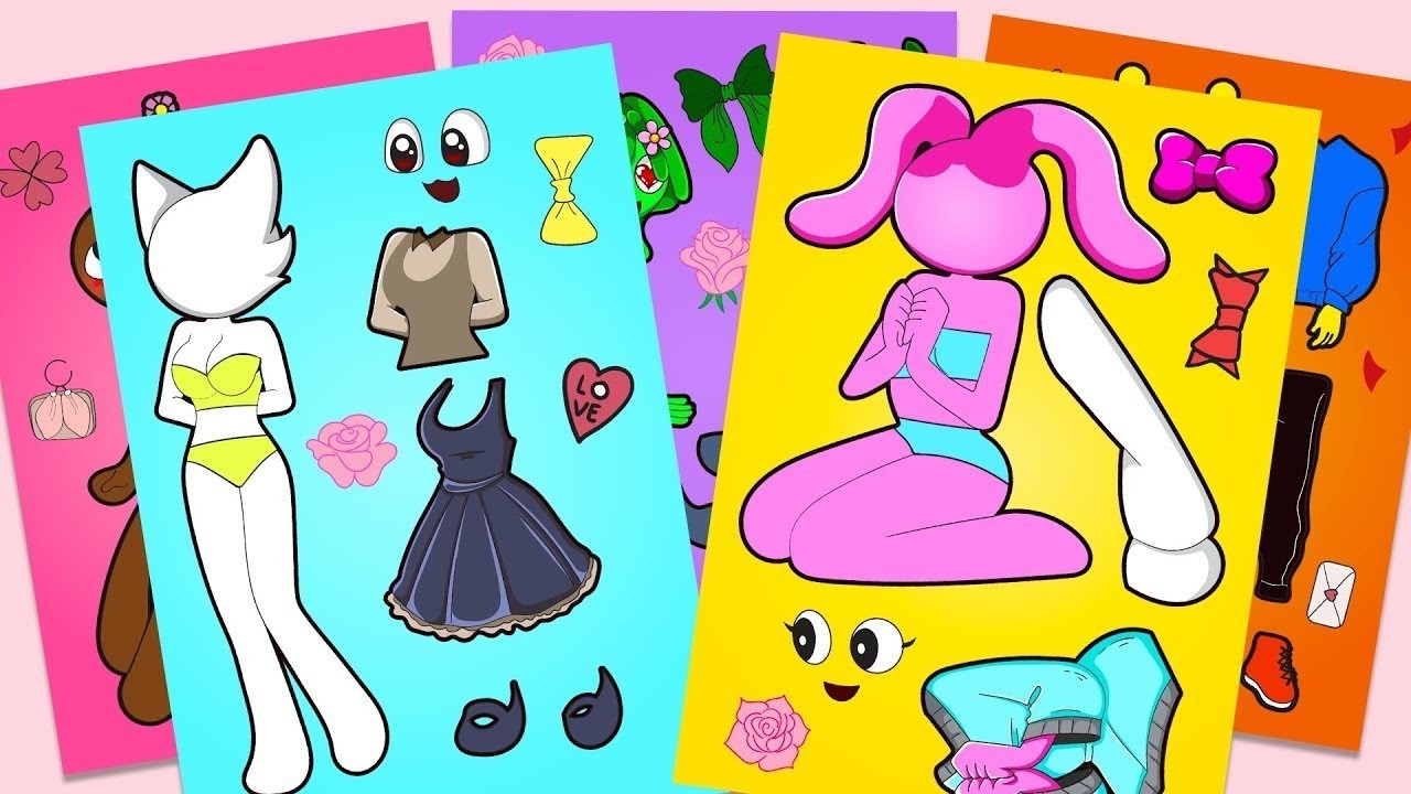 💖 Paper DIY 💖Incredibox Sprunki Sinner Edition But WENDA x PINKI SUS MOD | DIY PAPER STICKER