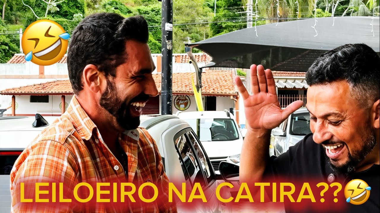 ATÉ O LEILOEIRO CAIU NA CATIRA !!🤣