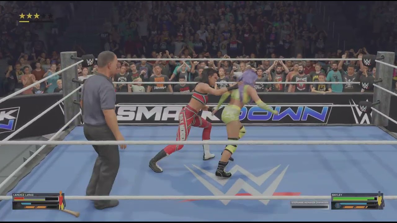 WWE 2K25_ BayLeY vs Candice LeRaE , Championship  !!!