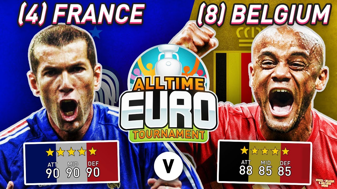 France All-Time XI vs Belgium All-Time XI | FIFA 20 All-Time EURO FINAL!