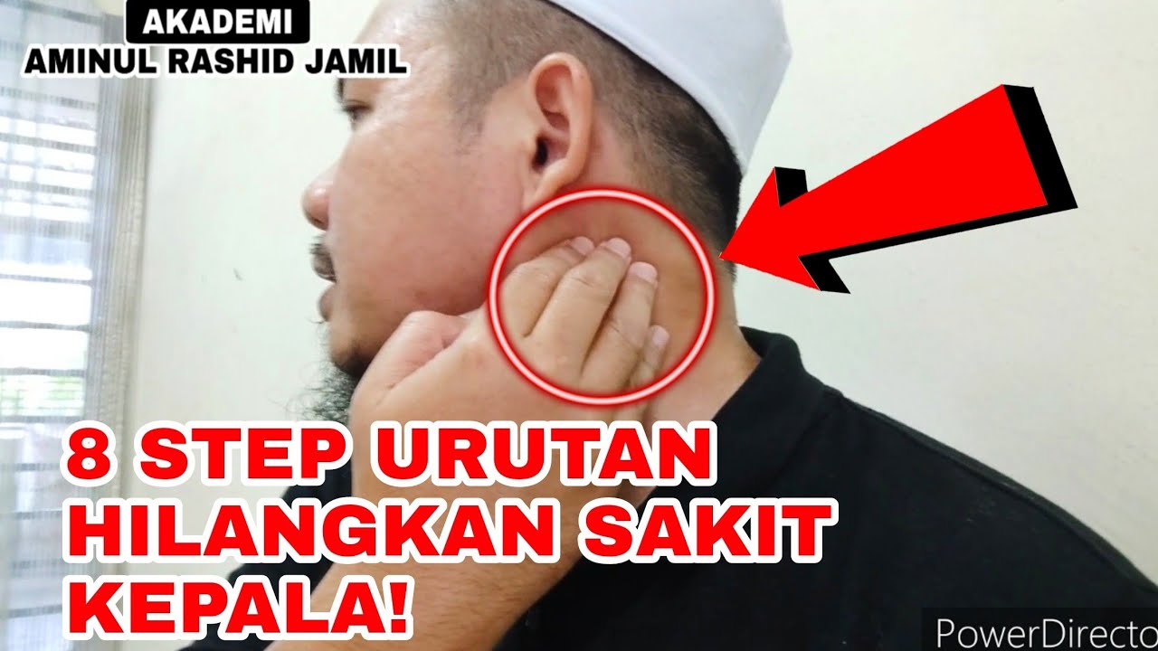 Cara urut sakit kepala- Terbukti!