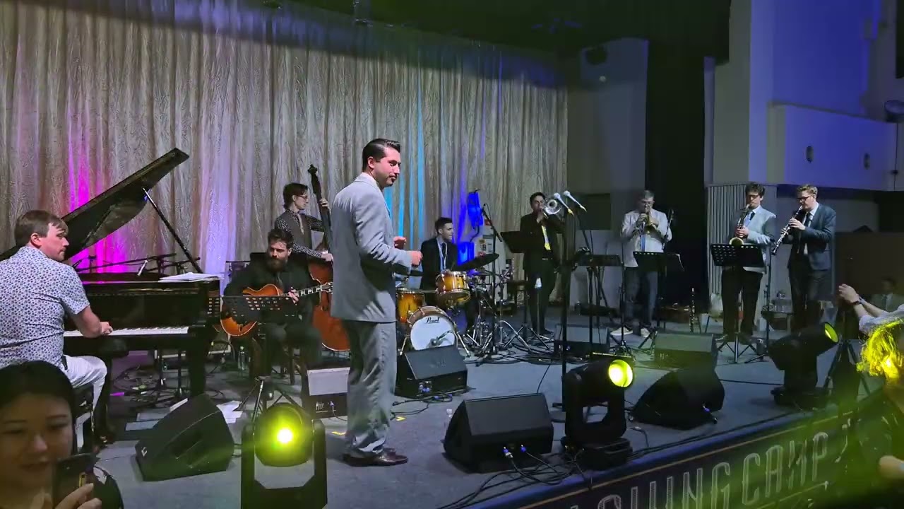 Gordon Webster bands feat Sam Ghezzi in Jeju Swing Camp
