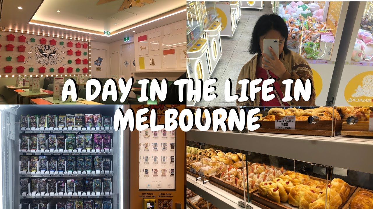 MELBOURNE DIARIES VLOG! | Anime Stores, Monopoly Cafe, Pop Mart