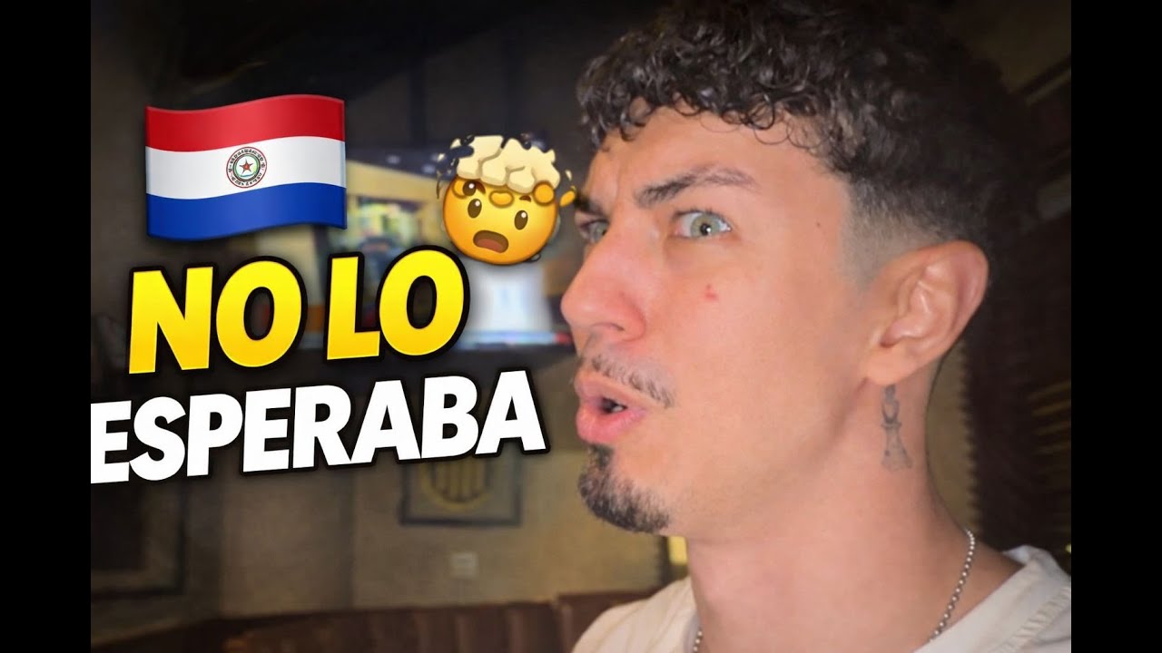 Probando comida paraguaya por primera vez 🇵🇾 ¡Y terminó pasando ESTO!