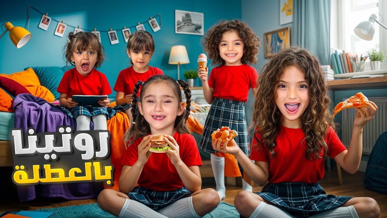 روتينا بالعطلة | رحنا عند ماريا و كاتاليا 😍