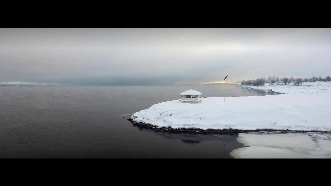 Gjøvik - The white city - drone video