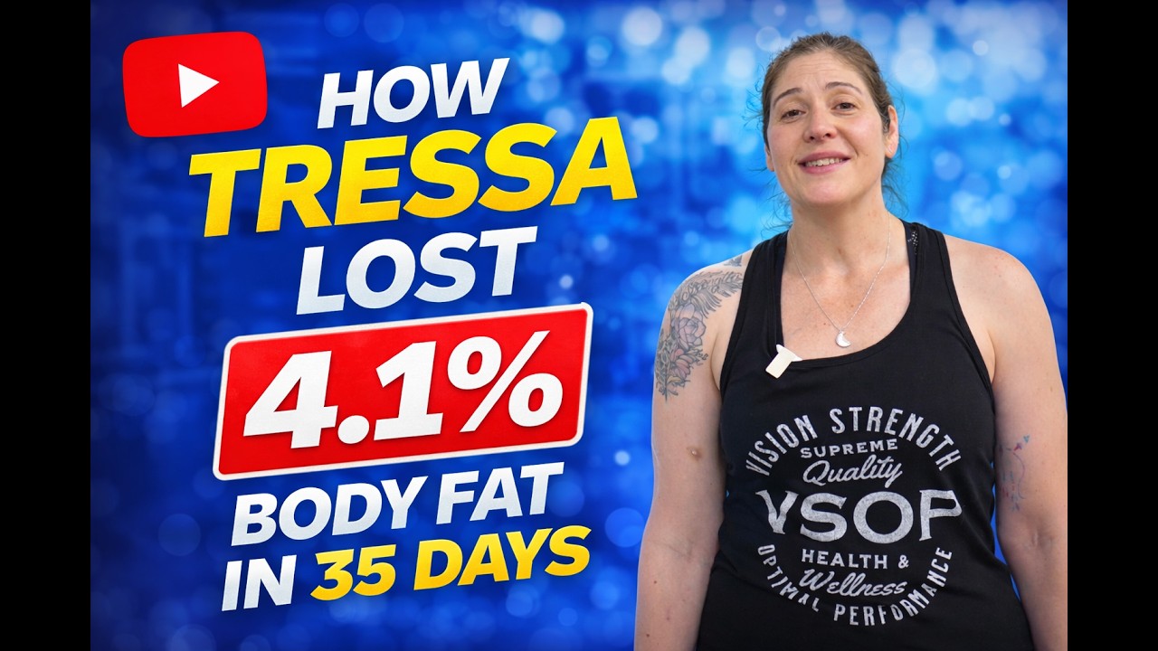 Busy Woman. 35 Days. 4.1% Body Fat Down. Here’s What Worked.