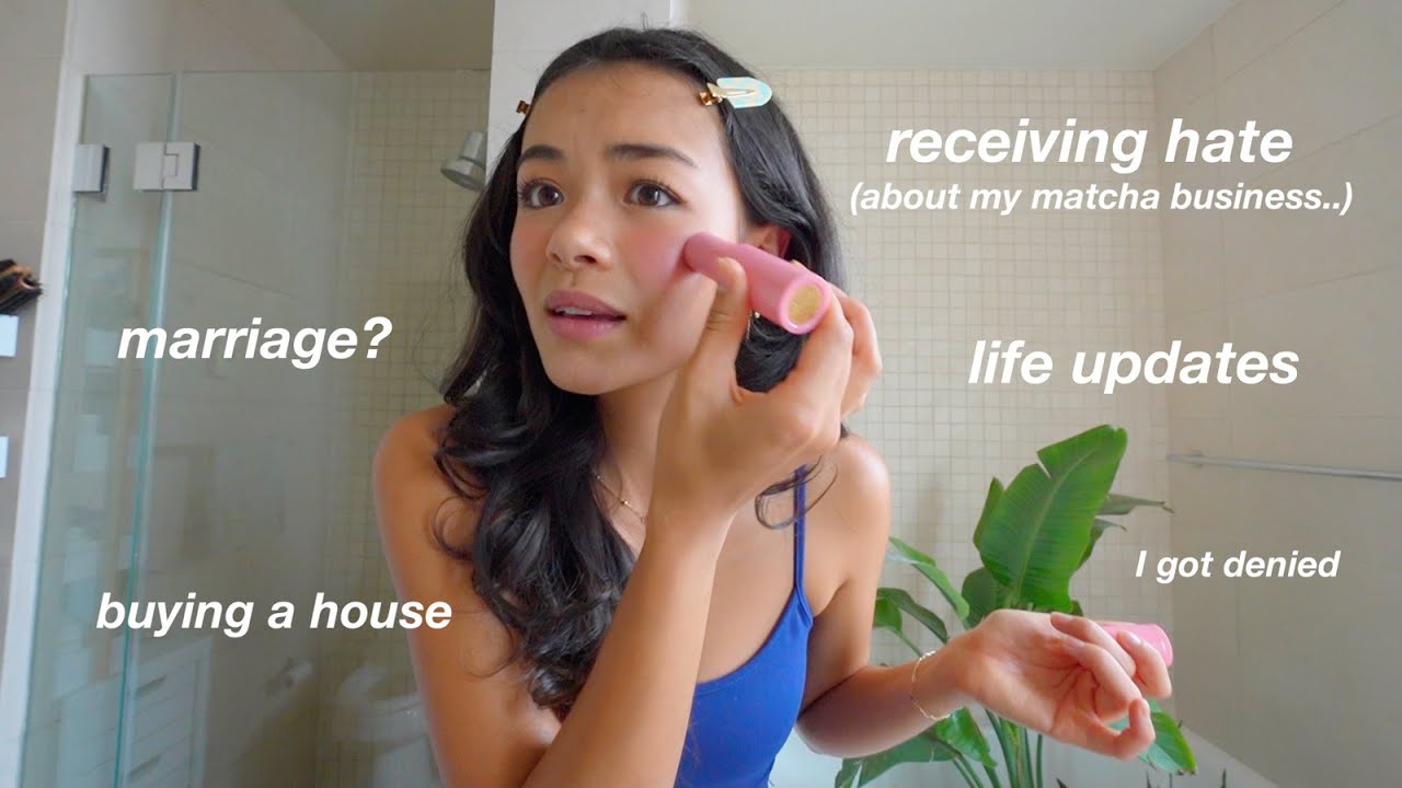 GRWM like we're on FaceTime (i spill the tea fr)