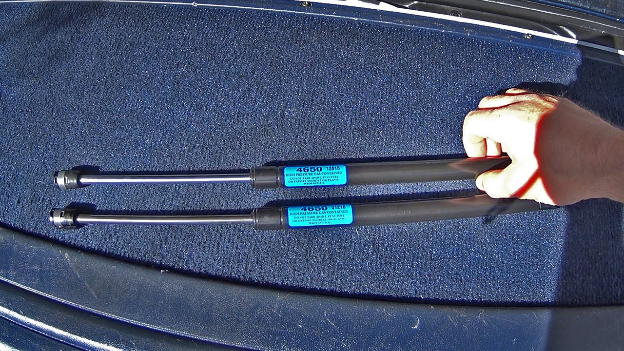 How To Replace Rear Hatch Glass Lift Support Struts