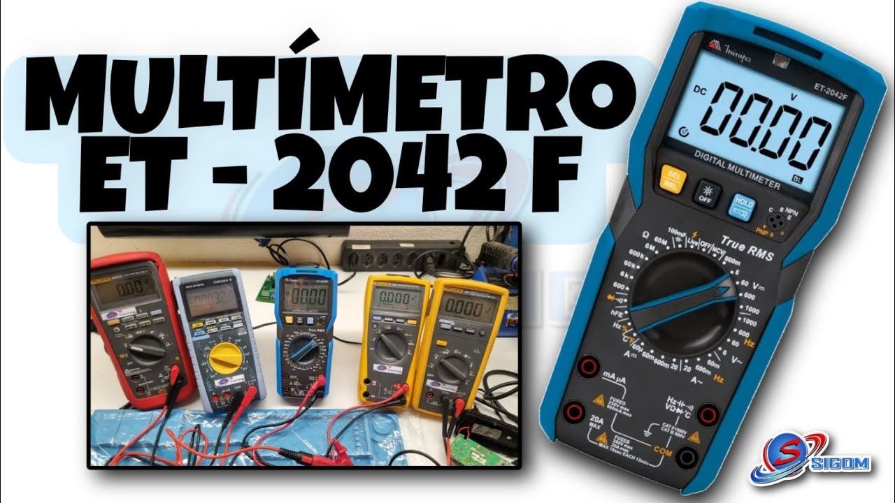 MULT&Iacute;METRO MINIPA ET-2042F minhas primeiras impress&otilde;es ap&oacute;s 2 meses de uso.