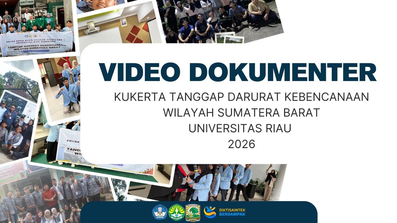 Tanggap Darurat Kebencanaan Wilayah Sumatera Barat-KUKERTA Universitas Riau 2026