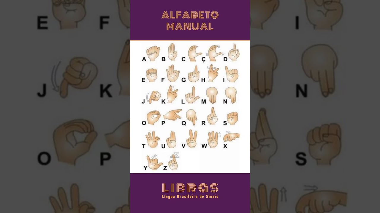 Aprenda o alfabeto em LIBRAS #libras #fvp #abecedario #pravoce #youtubeshorts #l&iacute;nguadesinais