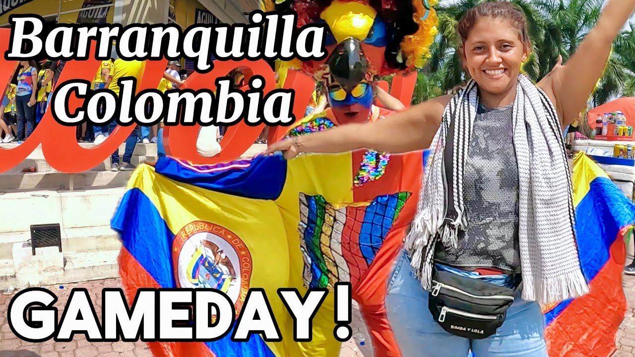 Game Day Barranquilla Colombia: Colombia vs Argentina⚽️