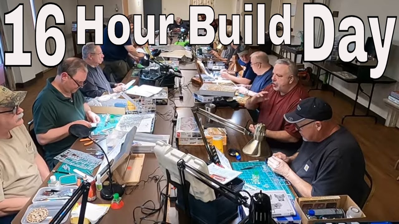 Long Build Day and Hobby Shop Visit