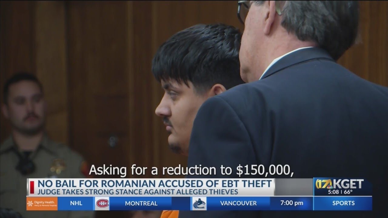 No bail for Romanian accused of EBT theft