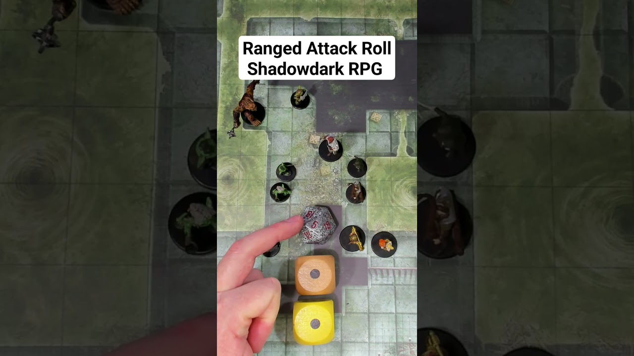 Ranged Attack Roll - Shadowdark RPG